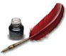 feather pen